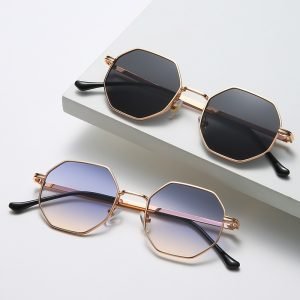 MADELINY Men Hexagon Sunglases Women Brand Driving Shades Male Sunglasses For Men's Glasses Gafas De sol UV400 MA314
